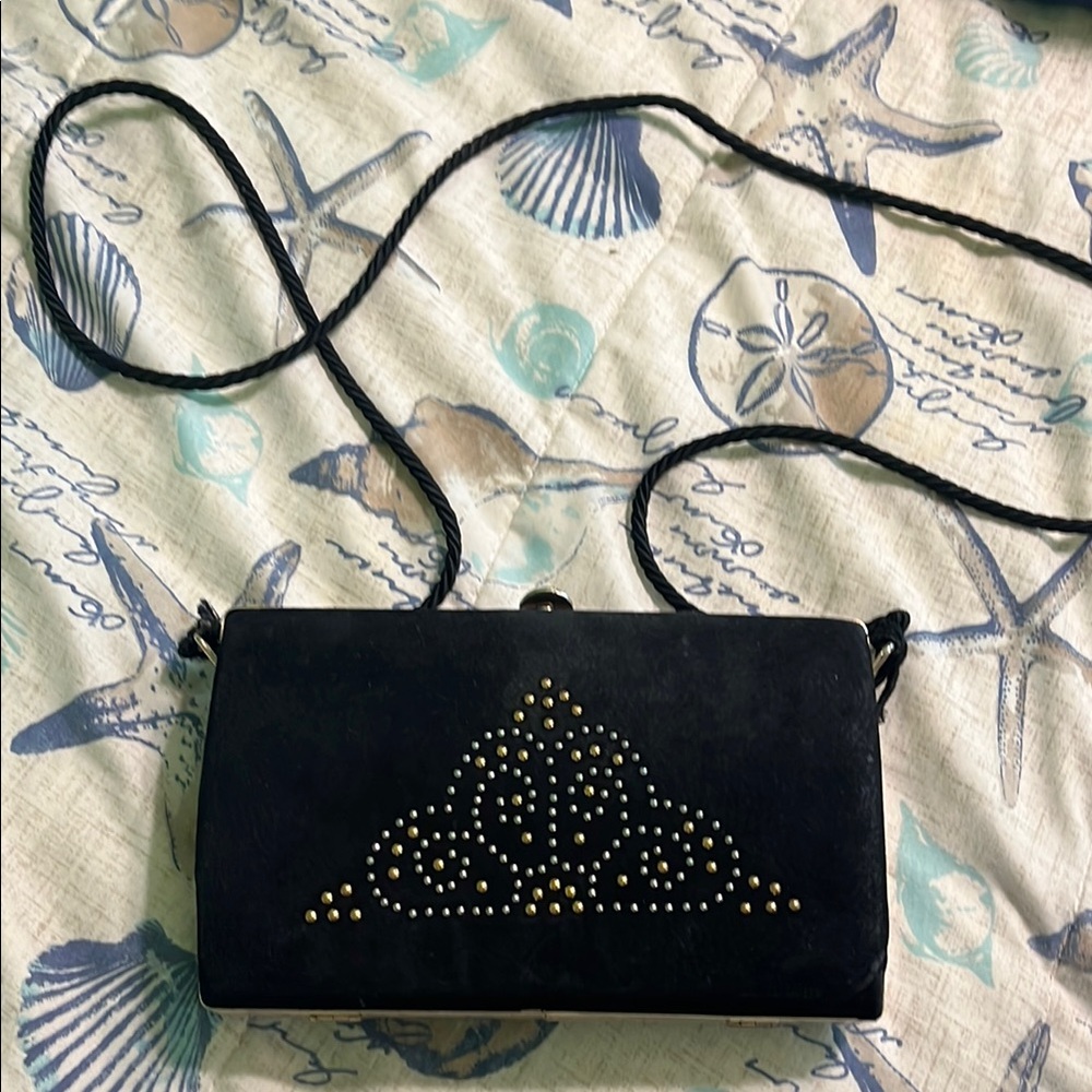 Sorpresa genuine leather/suede purse